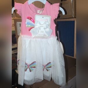 Nannette Pink Girls Toddler Dress Size 2T